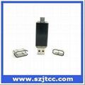 Hot Selling New Patent Metal Smartphone USB 2.0 Flash Drive
