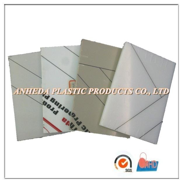 white/ grey color pp sheet supplier