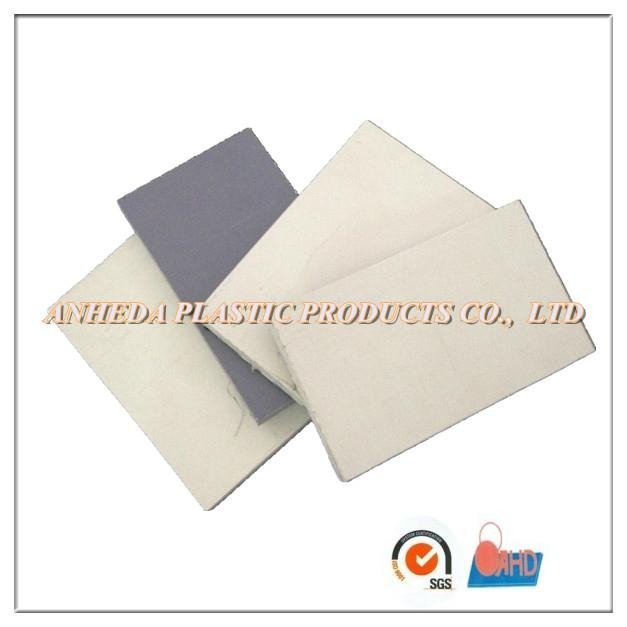 white or grey color pvc sheet