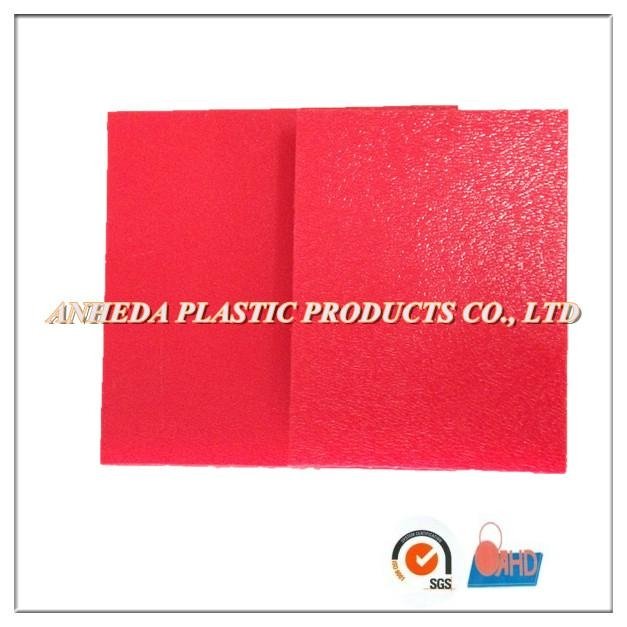 yellow color hdpe  plastic sheet 2