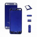  iPhone 5 color back cover with Side Buttons SIM Card Tray