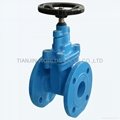 Resilient Seated Flanged OS&Y gate valve with handle wheel 2