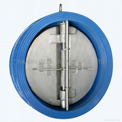 check valve(concentric type) dual plate wafer internal check valve cf8m