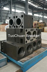 Hydraulic Breaker Front Head and Back Head