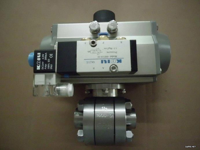 Pneumatic High-Pressure Ball Valve