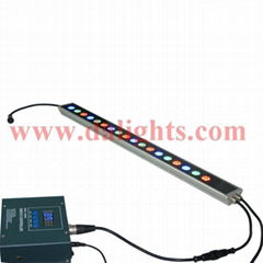 Shenzhen DALights Full Color 18W 680mm Cree IP65 LED Wall Washer Light Controled