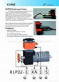 Two head Diaphragm pump with brushless  motor 2