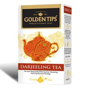 Darjeeling Tea 20 Full Leaf Pyramid Luxury Tea Bags 