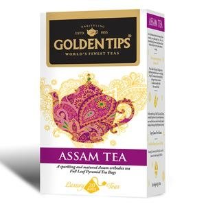 Assam Tea 20 Full Leaf Pyramid Luxury Tea Bags  1