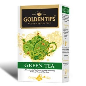 Green Tea 20 Full Leaf Pyramid Luxury Tea Bags