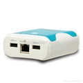 3G Wi-Fi router power bank 8800mAh capaticy 4