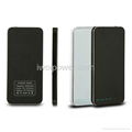 9mm thickness portable ultra thin power bank with 5000mAh capacity