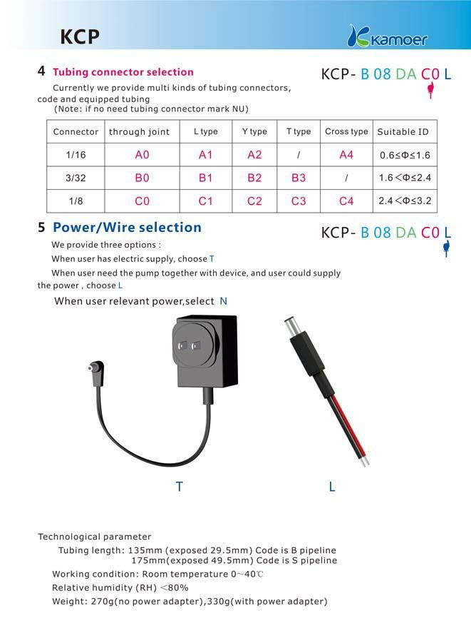 Kamoer 24V Adjustable Flow Rate Peristaltic Pump 4