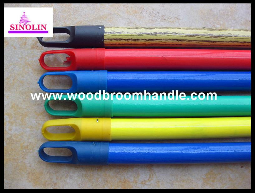 pvc coated wooden broom handle  2