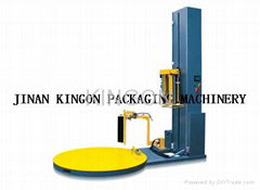 Fully automatic pallet wrap machine