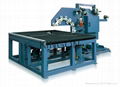 Horizontal ring type wrap machine