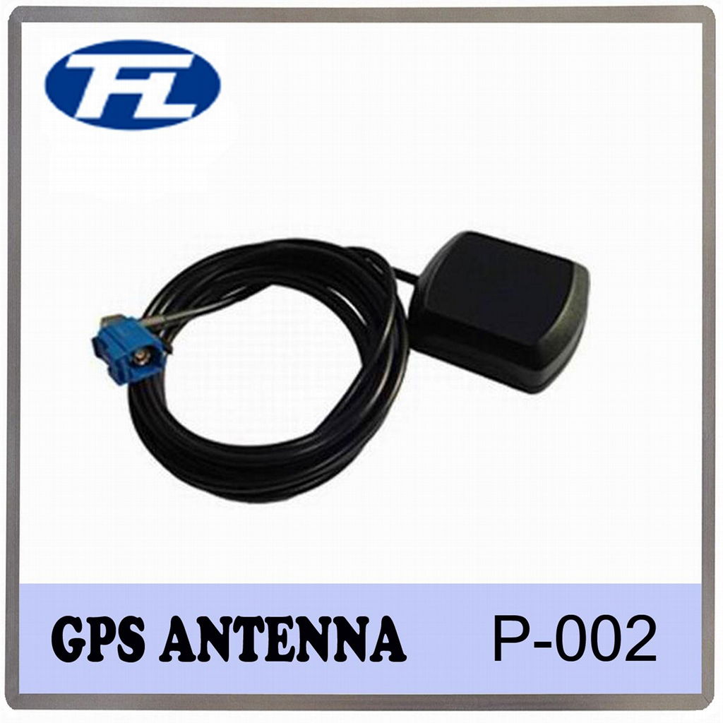 Active Antenna black housing with magnetic base 