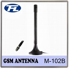 50 ohm TNC male connector GSM antenna with magnetic base 
