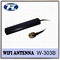 3dbi WIFI Antenna with RG cable MCX male connector 2.4G Center Frequency  2