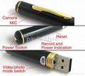 Mini 8GB USB camera Pen Hidden camcorder video Recorder DVR Video Camera 3