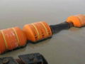 leak free hdpe dredge pipe with floater for the marine and hydraulic dredging in 2