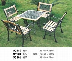 garden chair and table