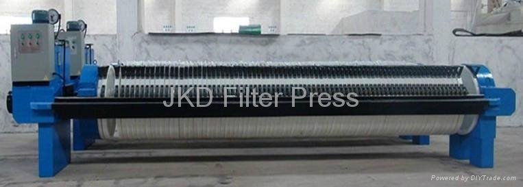 Hydraulic filter press wastewater treatment 2