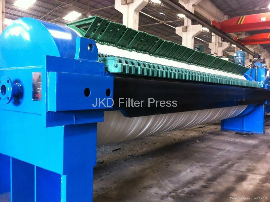 Hydraulic filter press wastewater treatment 3