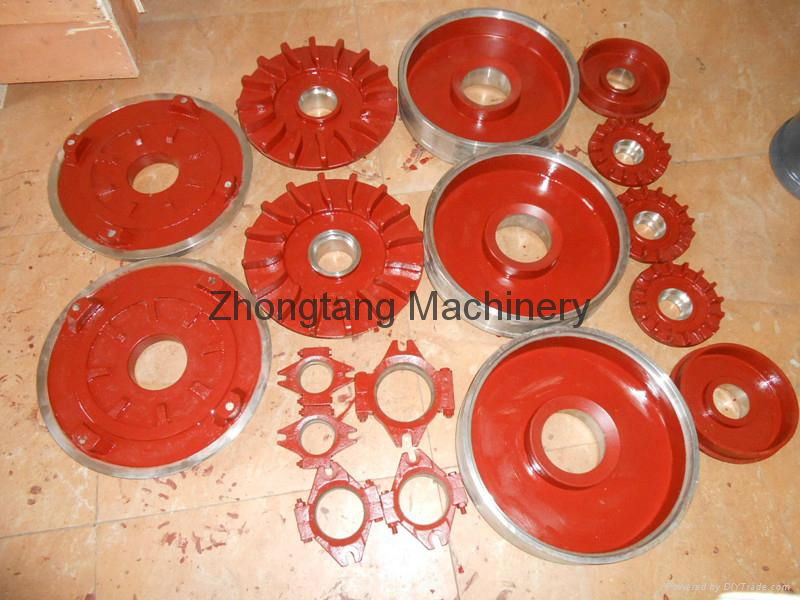 Front liner of slurry pump parts