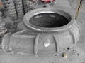 Slurry pump volute casing