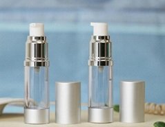 Airless Cosmetic Lotion Bottle Refillable Bottle