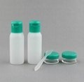Plastic Cosmetic Refillable Bottle and Cream Jar 1