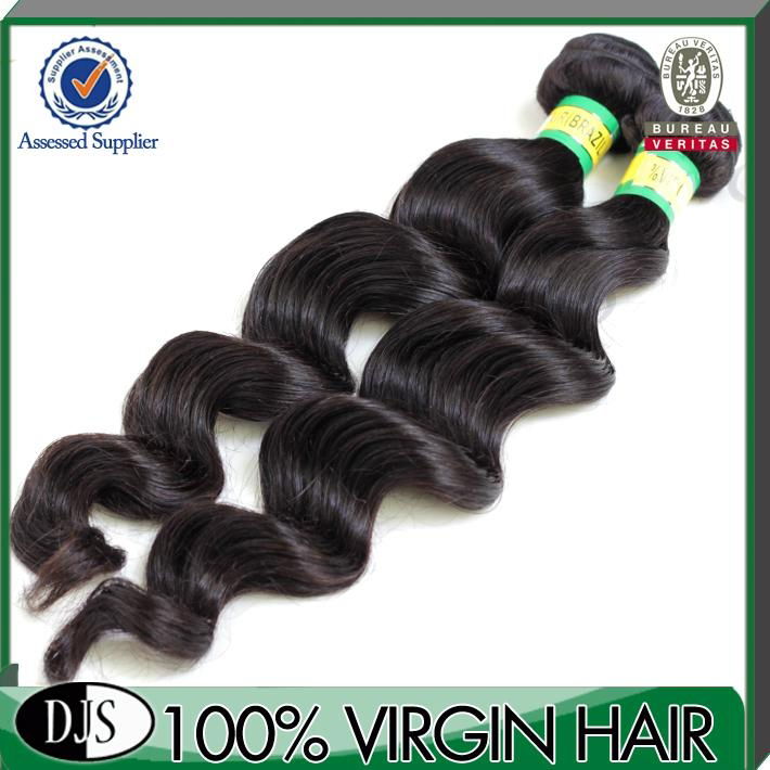 High quality popular loose wave brazilian virgin hair 2
