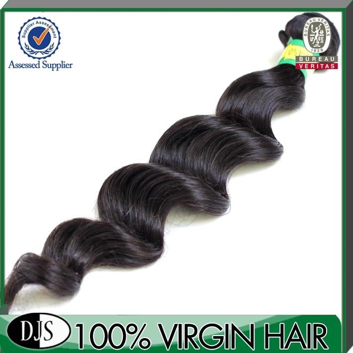 High quality popular loose wave brazilian virgin hair 5