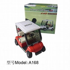 Golf cart for promotional gift popular golf cart gift golf cart with clock