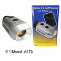 Digital golf range finder golf electronic range finder popular golf range finder 1