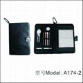 Popular leather Golf Scoring tool bag with accessories 1