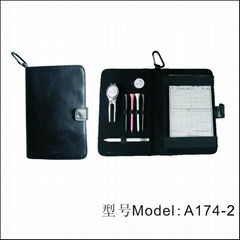 Popular leather Golf Scoring tool bag