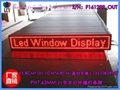 Led Moving Display,Semioutdoor,Red Color,Remote Keyboard,1-2lines 1