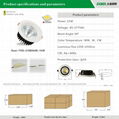 Dimmable LED down light 15W 4