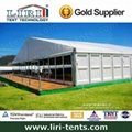 stable cottage tent with solid wall system for sale 1