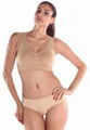 women's seamless shaper bra