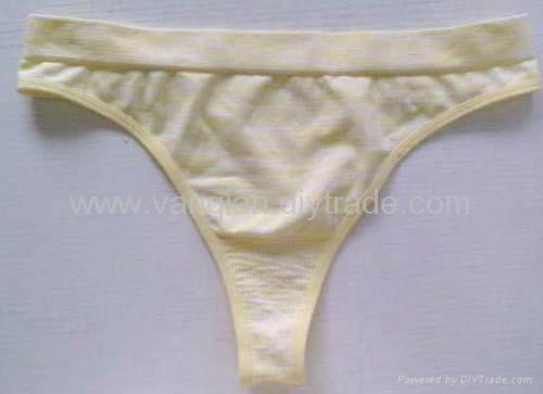 women's seamless  thongs 5