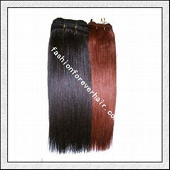 100% remy human hair weft