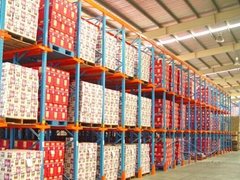 High Density Warehouse Storage Drive-in Racking 