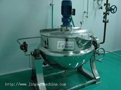 sauce steam jacketed kettle