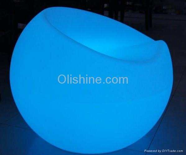 Led fashionable luminous rechargeable Apple chair for bar party furniture