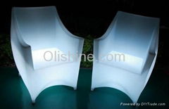 LED Shining  Bar Party Sofa Chair