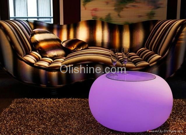 Led fashionable luminous Bar apple table for bar furnitre party furniture decor 3