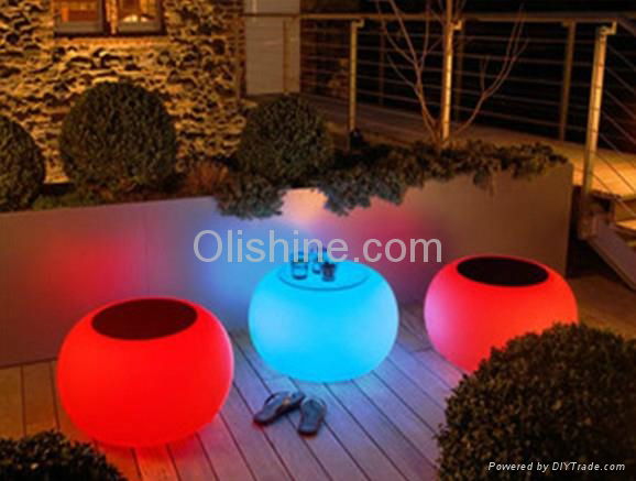 Led fashionable luminous Bar apple table for bar furnitre party furniture decor 4